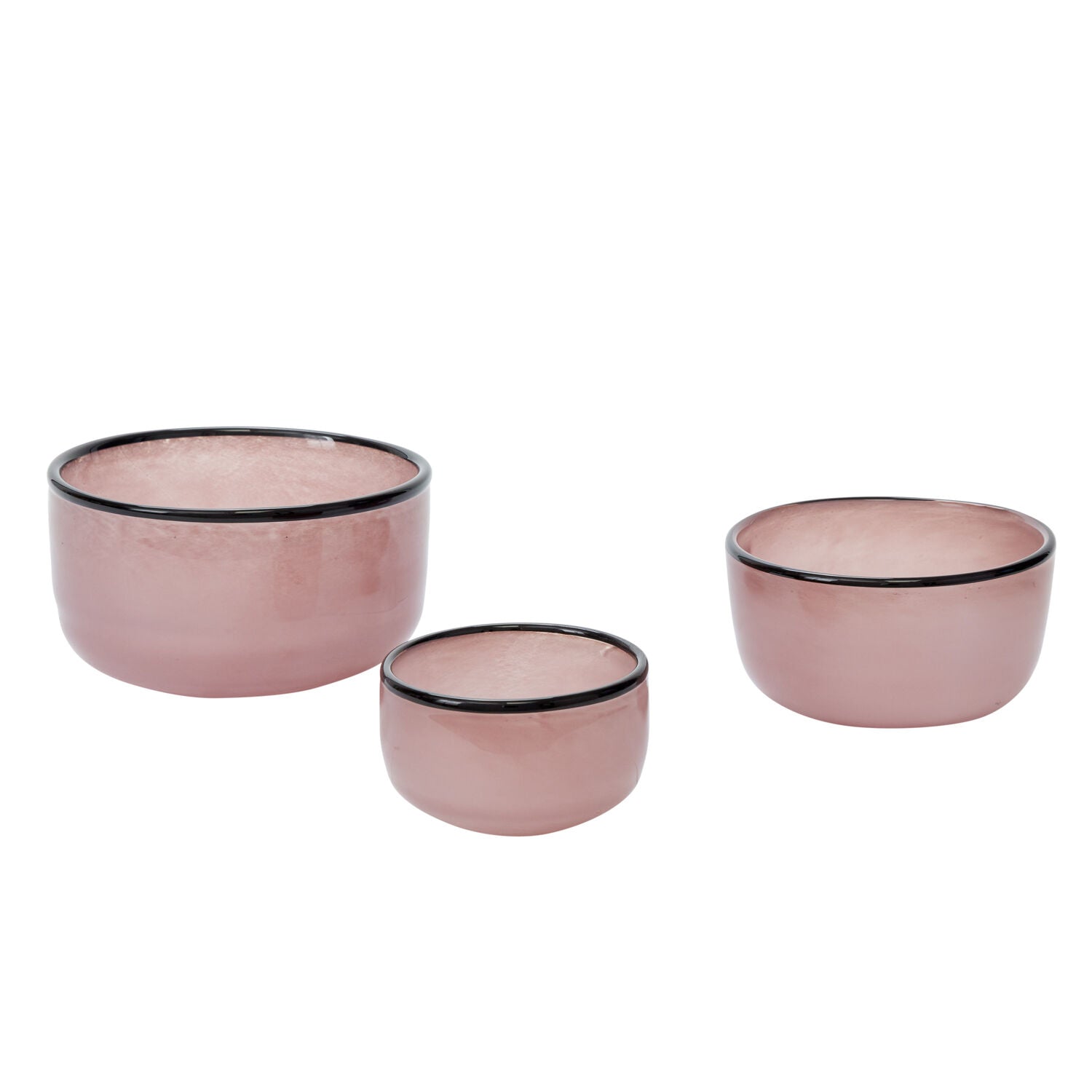 VitaVerde Glass Nesting Bowls - Set of 3