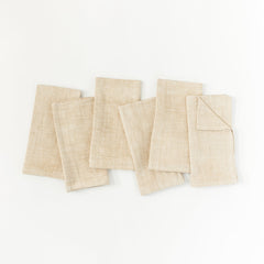 Petra Cotton Napkin Beige Set of 6