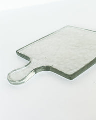 PebbleWood Hammered Glass Serving Boards