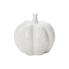 Carved Ceramic Pumpkin 5.25"x 5"