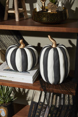 Harlequin Stripe Pumpkin