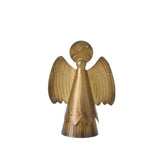 Golden Halo Angel Figurines – Elegant Vintage-Inspired Christmas Angels 7.25"x 4"x 10"