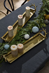 Evergreen Lodge Antler Tray