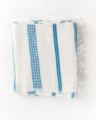 Avery Striped Cotton Tablecloth