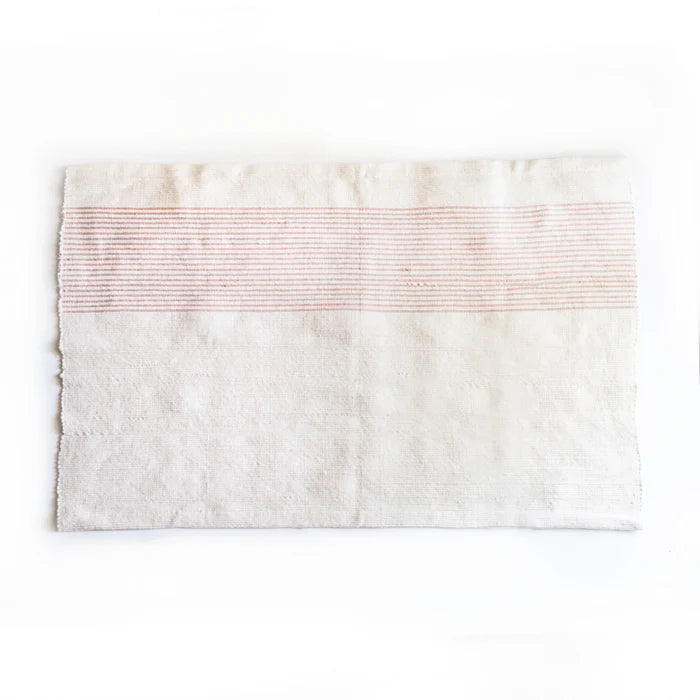 HavenRib Cotton Bath Mat Blush 24 x 36