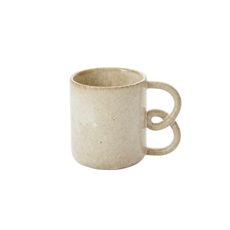 TerraCharm Mugs - Set of 2 5"x 3.25"x 4" - Set of 2 in White