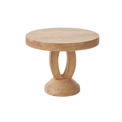 Mango Wood Artisan Stand 9.75"x 7.75"