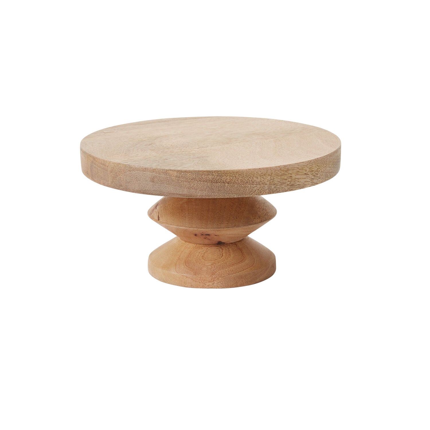 Mango Wood Artisan Stand 10"x 5"