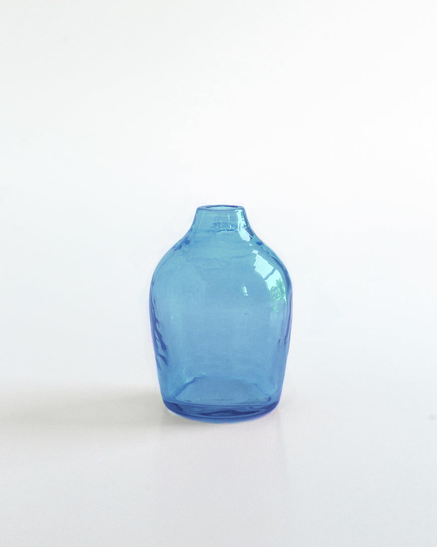 PebbleWood Twilight Bud Vase Blue
