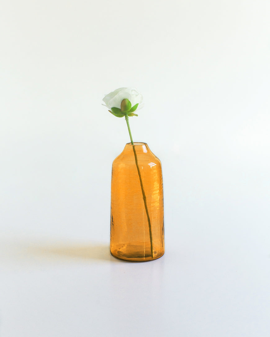 PebbleWood Horizon Bud Vase Marigold