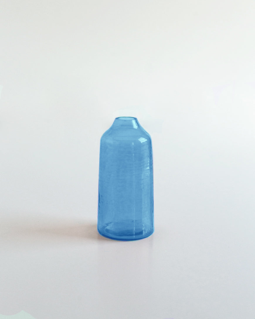 PebbleWood Horizon Bud Vase Blue