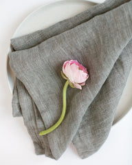 BelgianLoom Stone Washed Linen Napkins