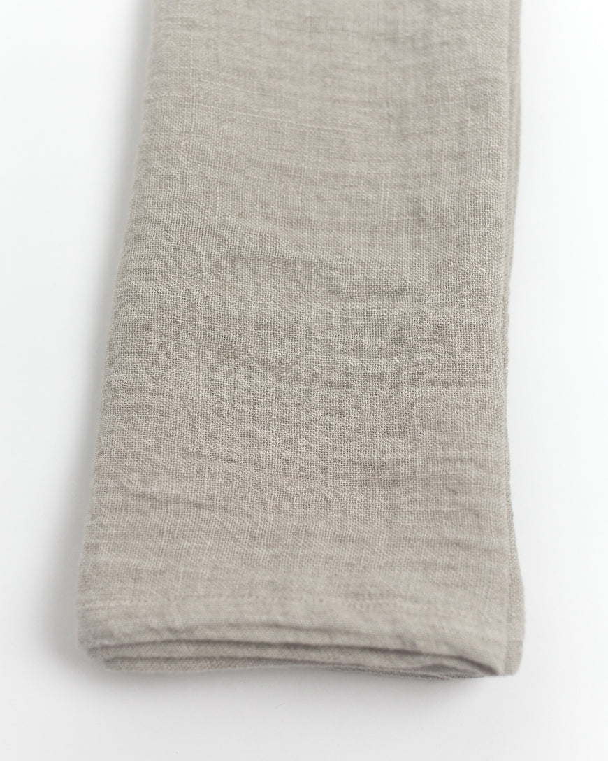BelgianLoom Stone Washed Linen Napkins