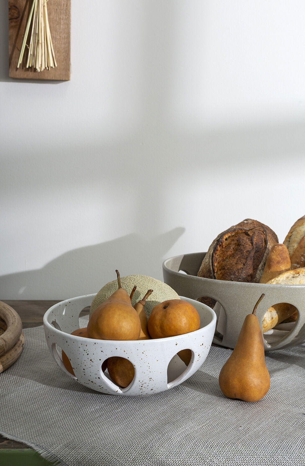 Aira Open-Weave Ceramic Bowl
