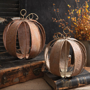 Rustic Hearth Pumpkin