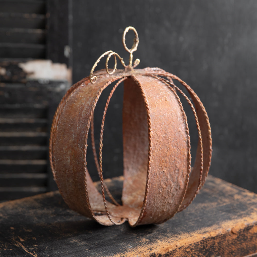Rustic Hearth Pumpkin