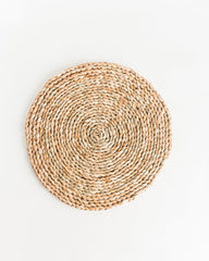 HavenWeave Water Hyacinth Charger Single