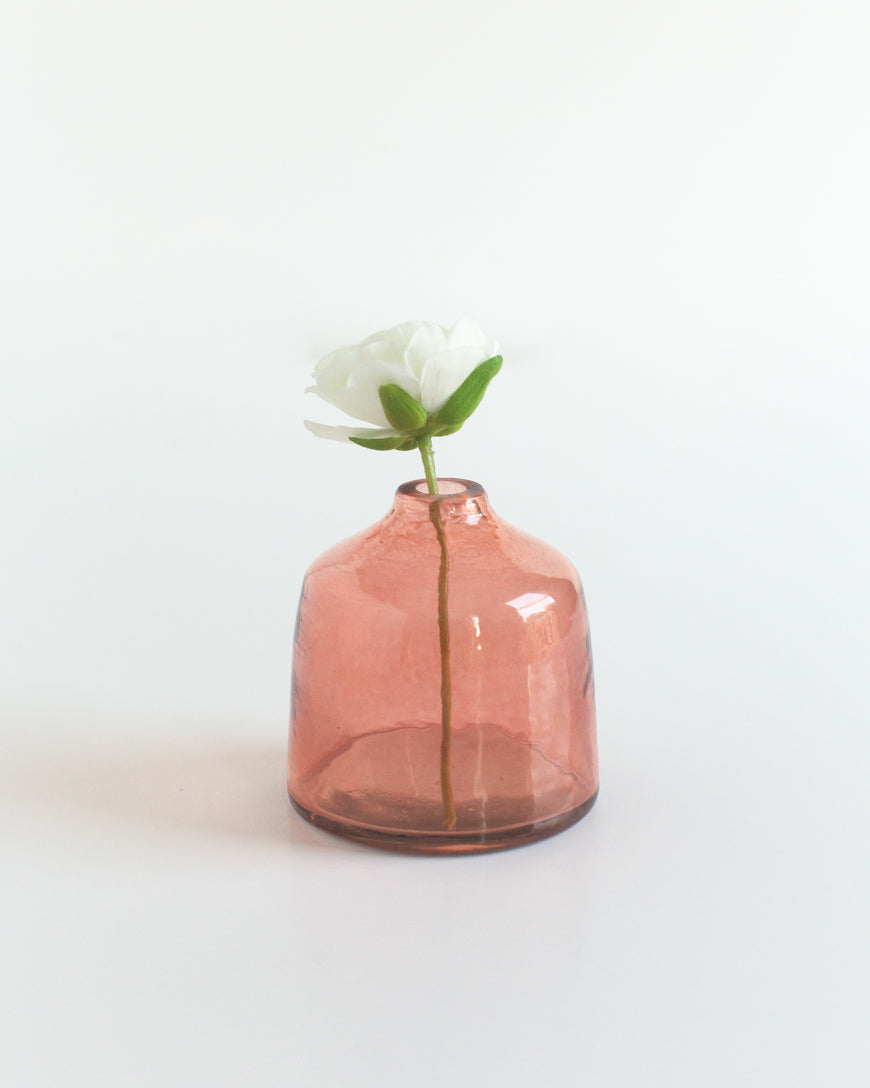 PebbleWood Dawn Bud Vase Blush