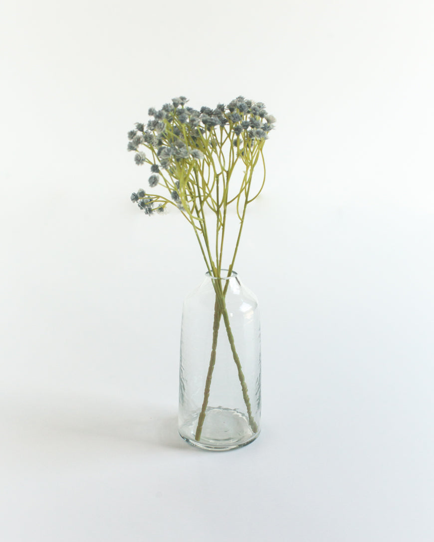 PebbleWood Horizon Bud Vase Clear