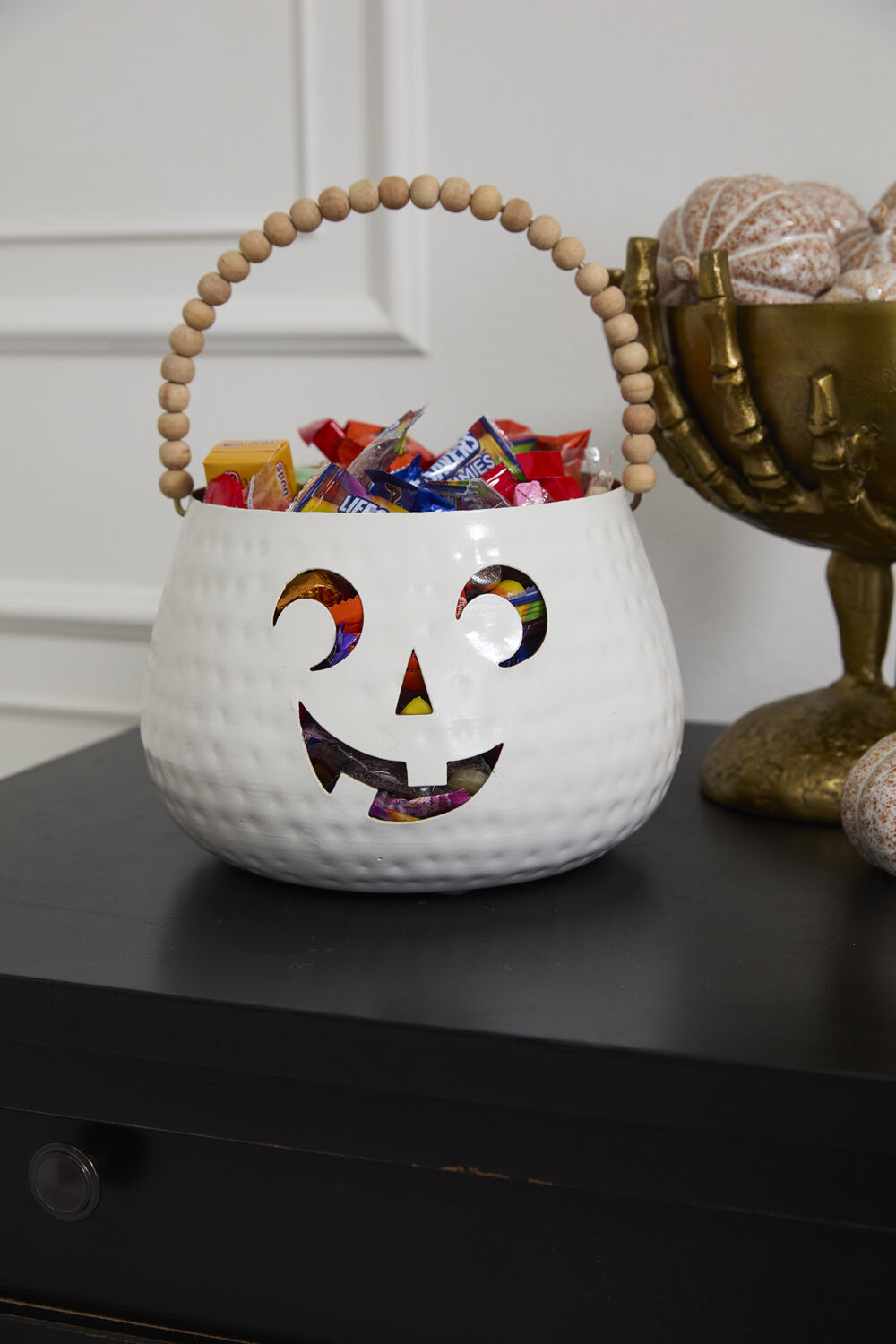 Smiling Pumpkin Basket