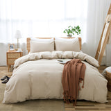 Cloud Comfort 100% Washed Cotton Duvet Set (No Comforter)