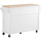 kitchen island with storage and 5 drawers