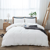 Cloud Comfort 100% Washed Cotton Duvet Set (No Comforter)
