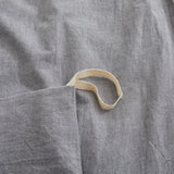 Cloud Comfort 100% Washed Cotton Duvet Set (No Comforter)
