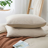 Cloud Comfort 100% Washed Cotton Duvet Set (No Comforter)