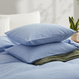 Cloud Comfort 100% Washed Cotton Duvet Set (No Comforter)