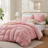 Cloud Comfort 100% Washed Cotton Duvet Set (No Comforter)
