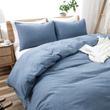 Cloud Comfort 100% Washed Cotton Duvet Set (No Comforter)