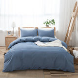 Cloud Comfort 100% Washed Cotton Duvet Set (No Comforter)