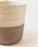 Solana Hanging Basket – Handwoven Palm Storage & Décor