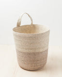Solana Hanging Basket – Handwoven Palm Storage & Décor Thistle