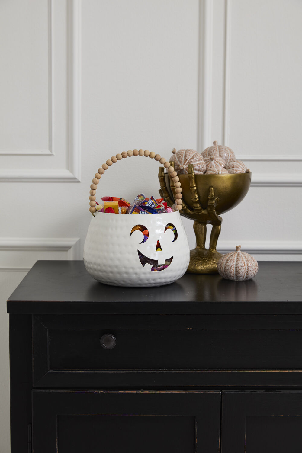 Smiling Pumpkin Basket