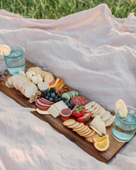 24" Acacia Wood Charcuterie Board