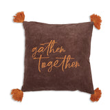 Gather Together Throw Pillow