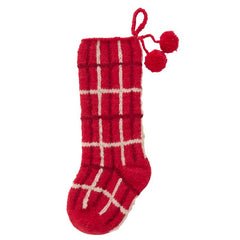 Bright & Merry Stocking – Hand-Knit Colorful Holiday Stocking