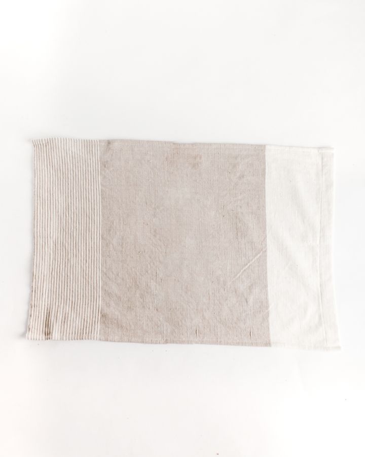HarborStripe Cotton Tea Towel