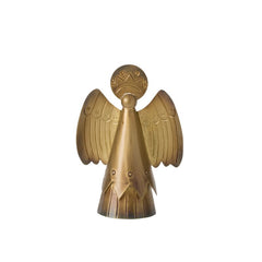 Golden Halo Angel Figurines – Elegant Vintage-Inspired Christmas Angels 7.25"x 4"x 10"