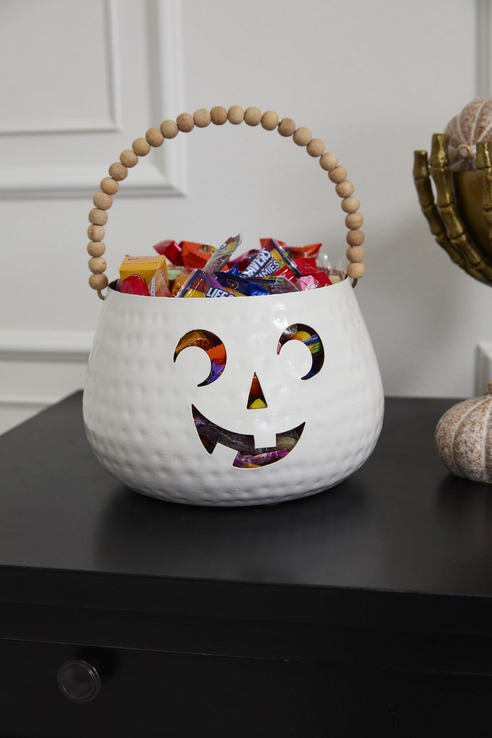 Smiling Pumpkin Basket