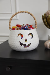 Smiling Pumpkin Basket